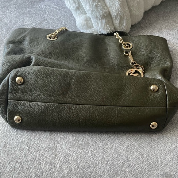 Michael Kors Olive Green Handbag - Picture 3 of 5